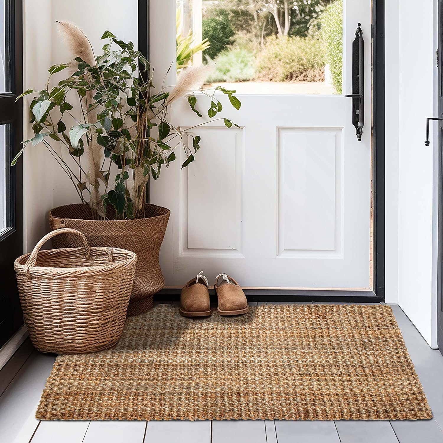 Irongate Jute Handspun Reversible Area Rug 24x36