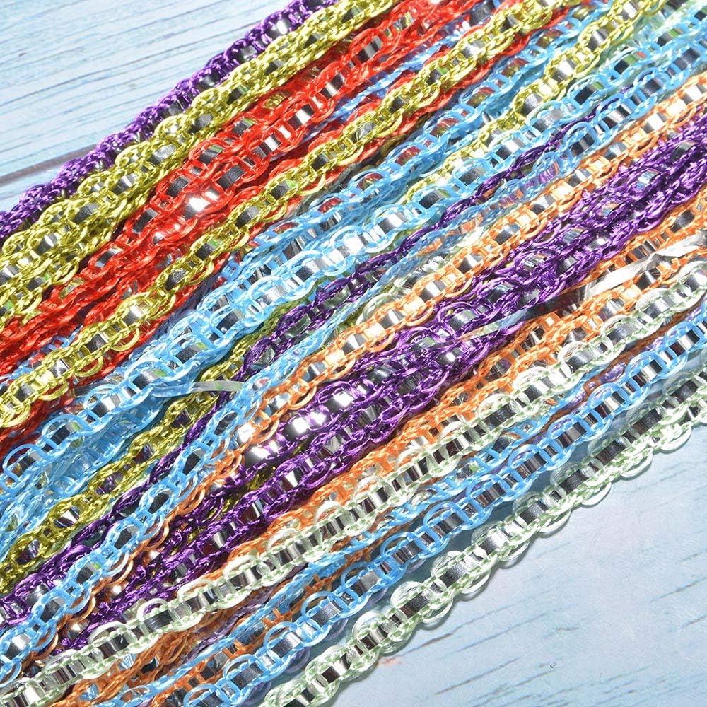 Wixine 2Pcs Curtain Beads Crystal Tassel Window Panel Divider String