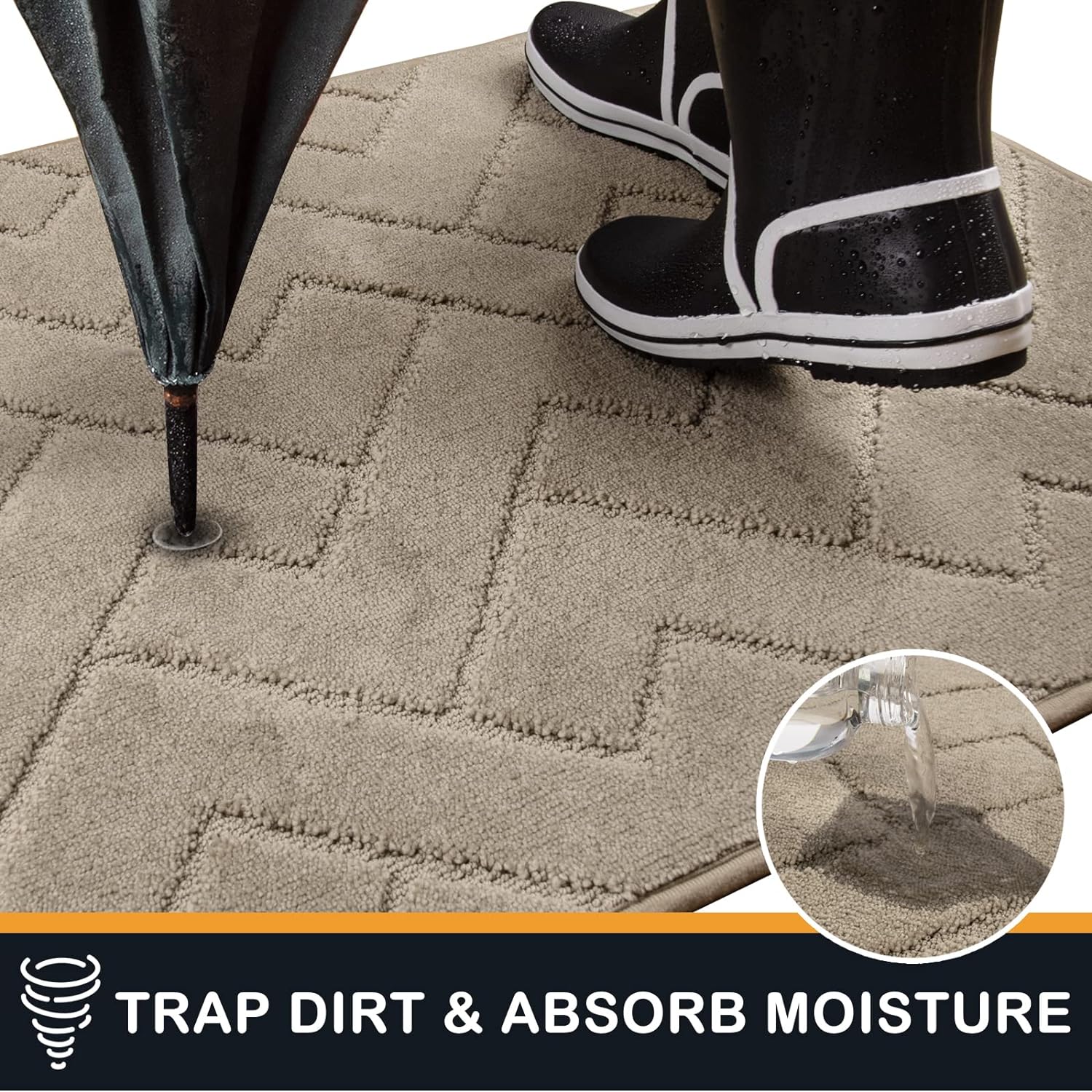 Purrugs Dirt Trapper Door Mat 20x315 Non Slip