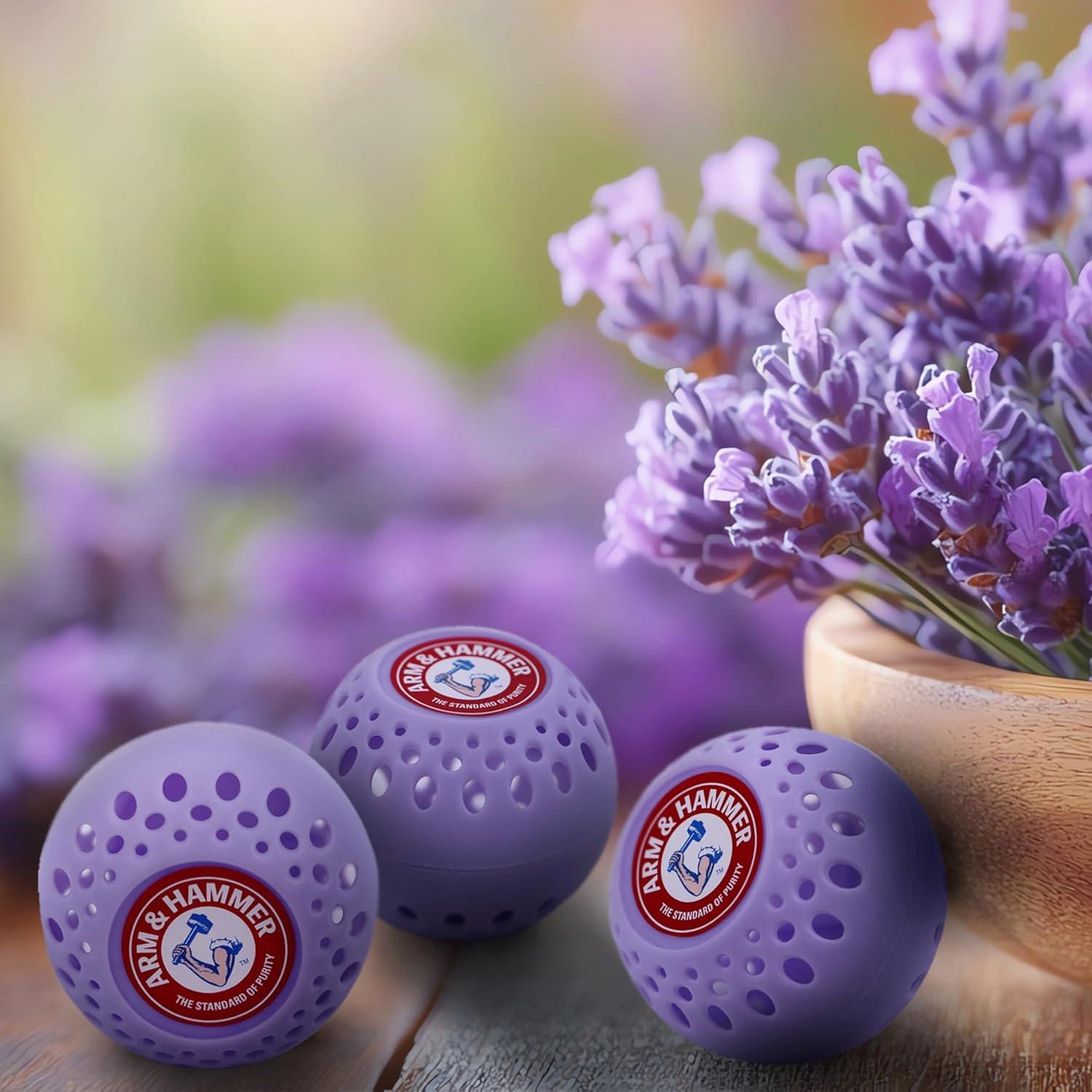 Arm Hammer Odor Busterz Deodorizing Balls 3-Pack Lavender Scent