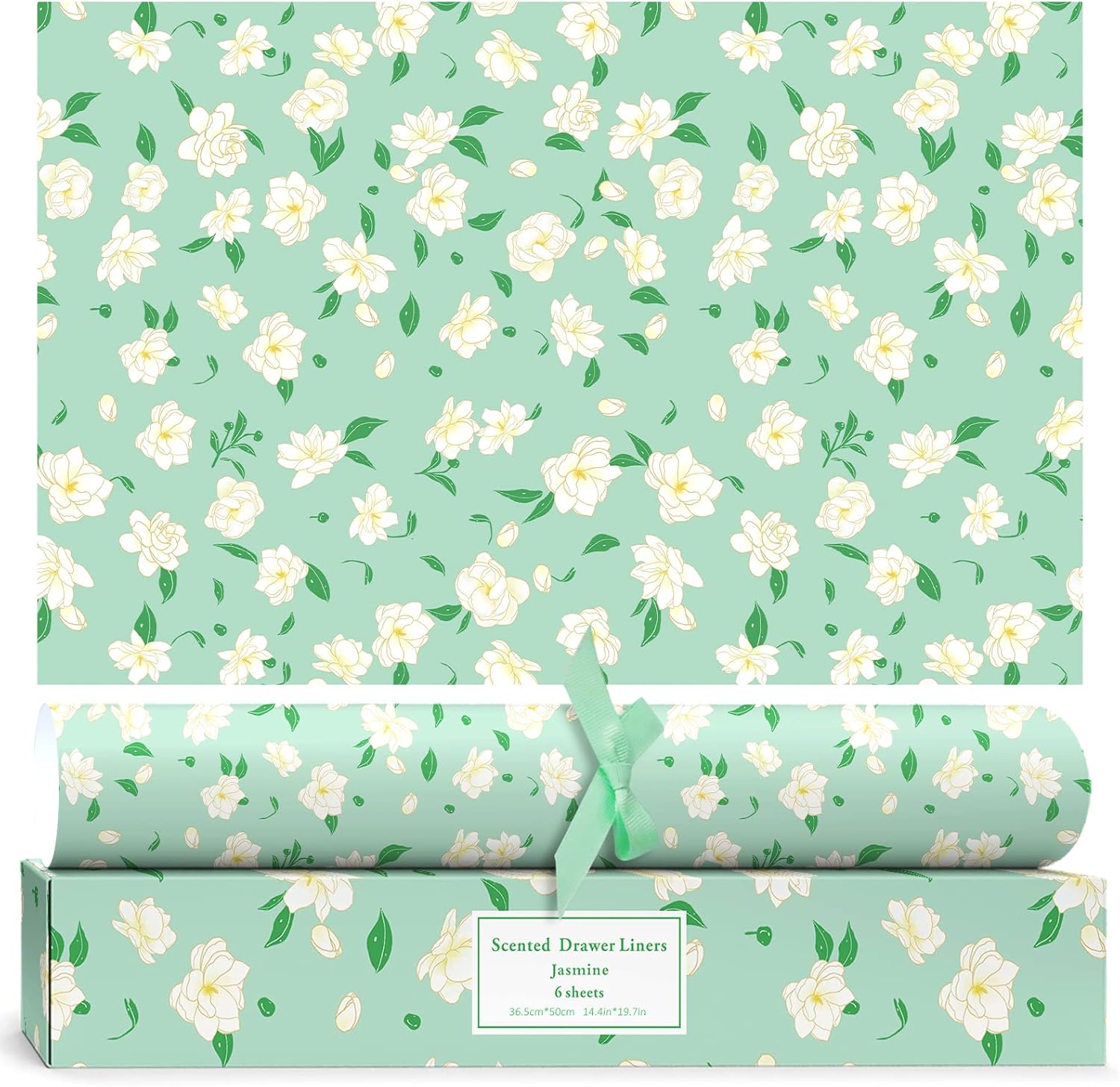 SCENTORINI Jasmine Scented Drawer Liners 6 Sheets