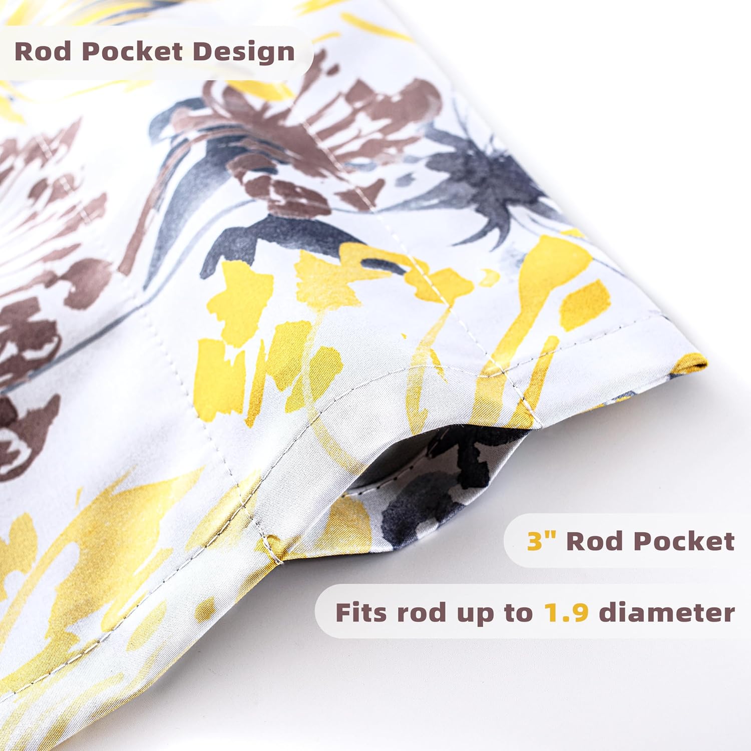 DriftAway Blackout Thermal Valance 2 Pack