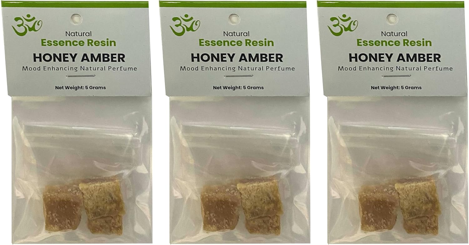 Honey Amber Essence Resin - 5 Gram Set of 3