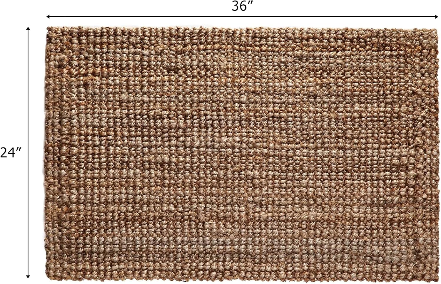 Irongate Jute Handspun Reversible Area Rug 24x36