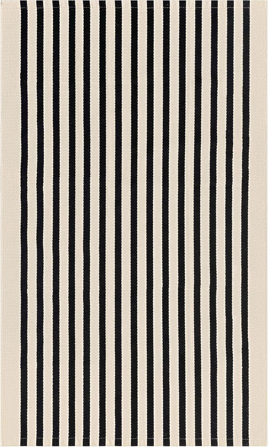 KILOCOCO Beige Striped 3x5 Area Rug
