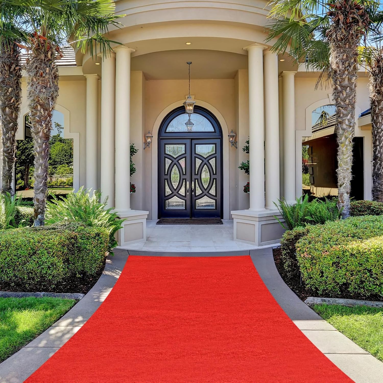 Timgle Red Carpet Runner 3 x 10 Feet Non Slip Kitchen Rug