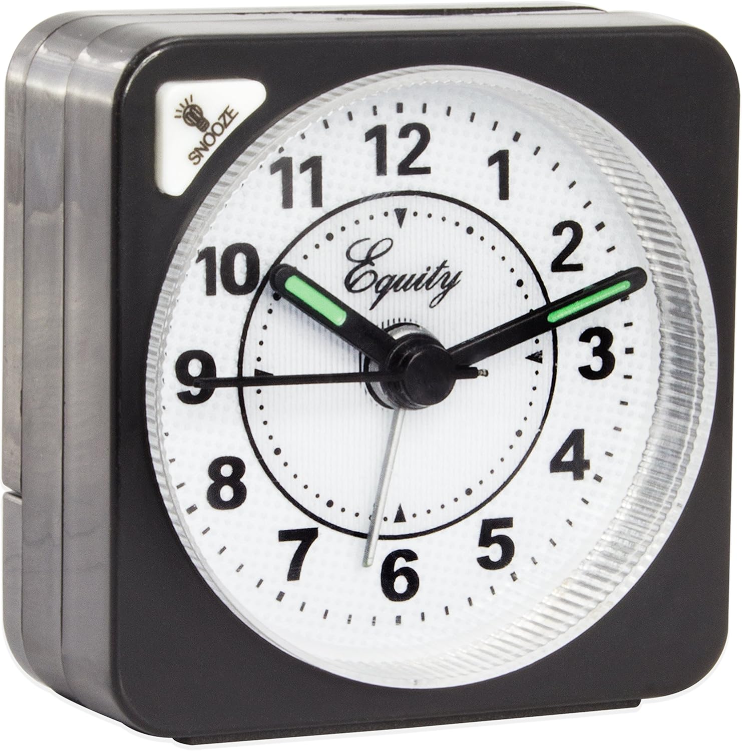 La Crosse Technology Equity 20078 Black Alarm Clock