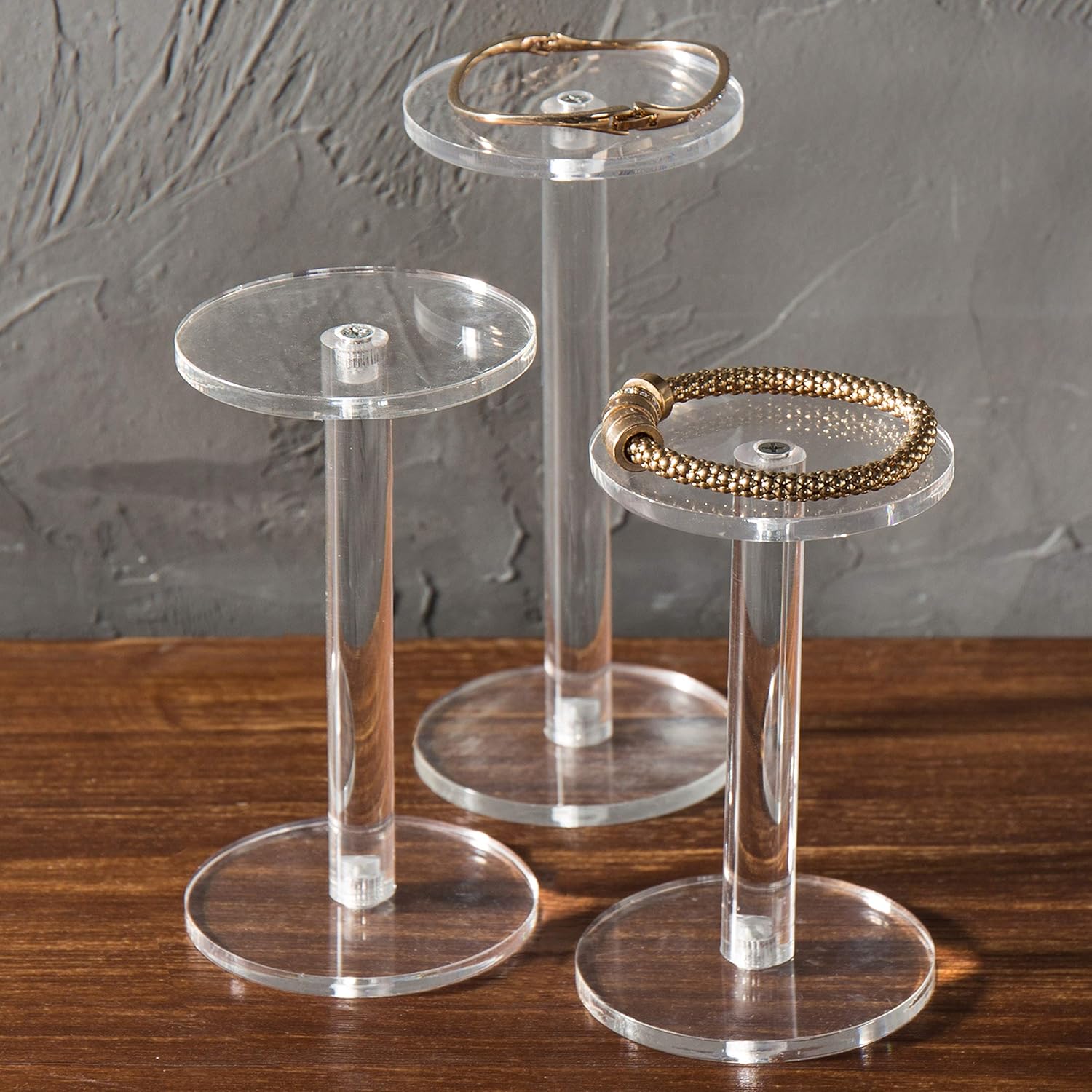 MyGift Acrylic Display Riser Set of 3