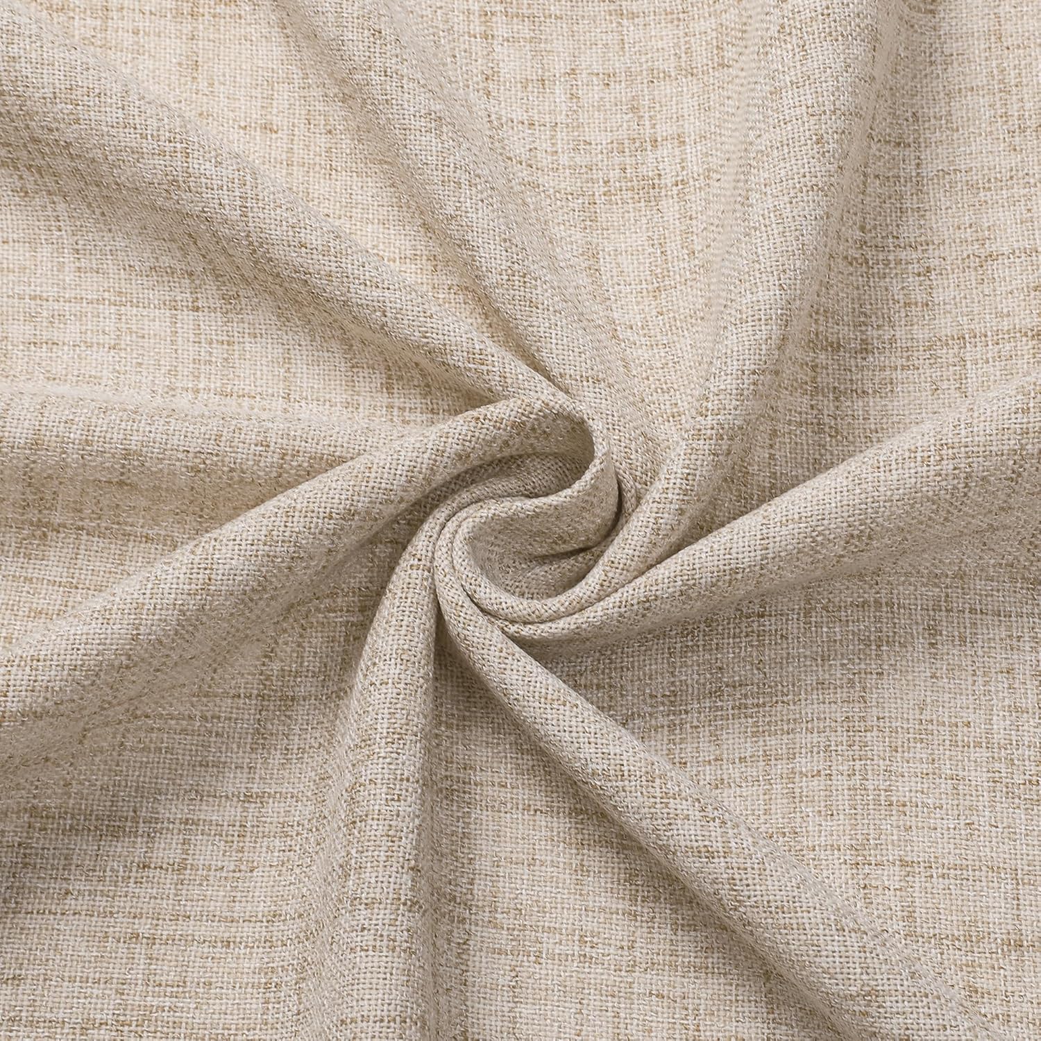 Tollpiz Linen Valance 54 x 16 Inch Semi Sheer Curtain Drape