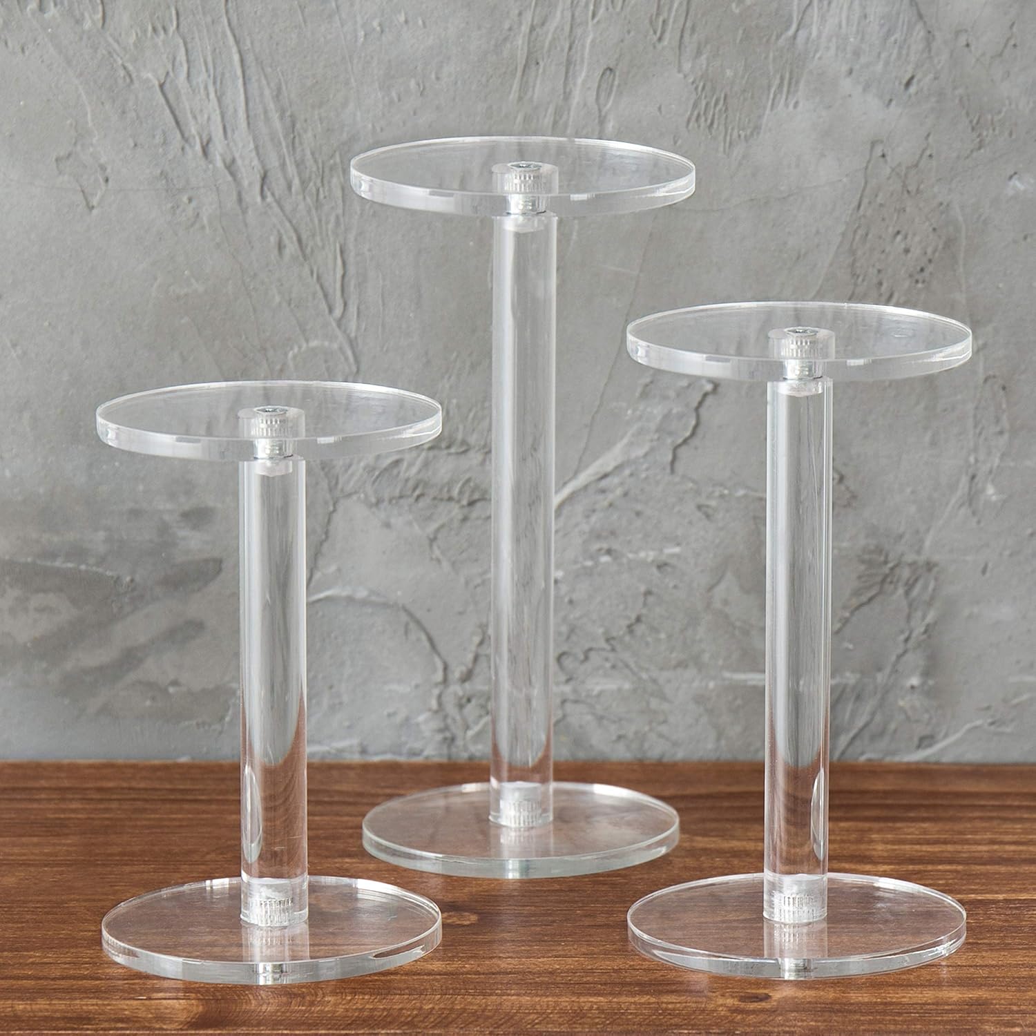 MyGift Acrylic Display Riser Set of 3