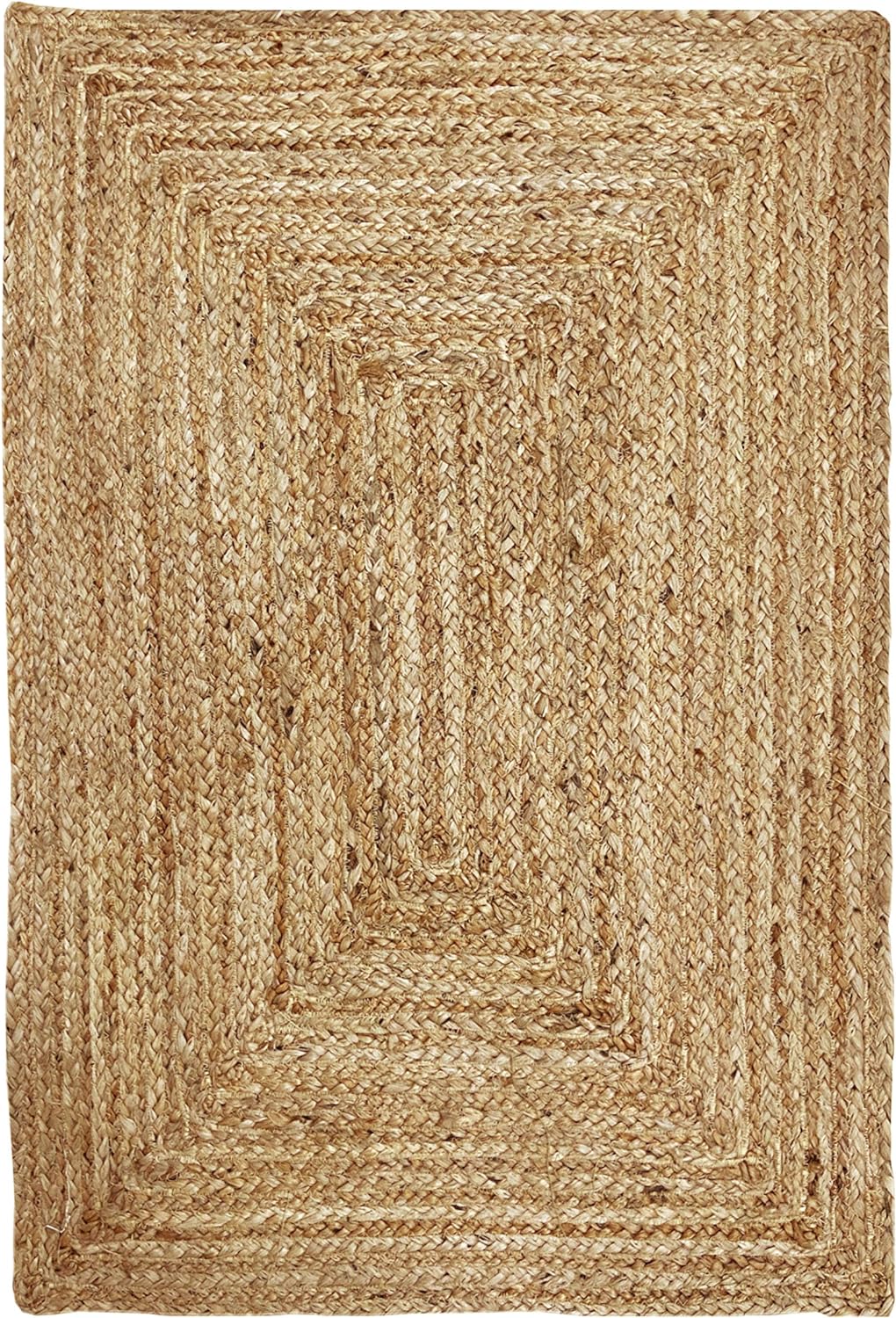 Hausattire Hand Woven Jute Braided Rug 24x36 Inches