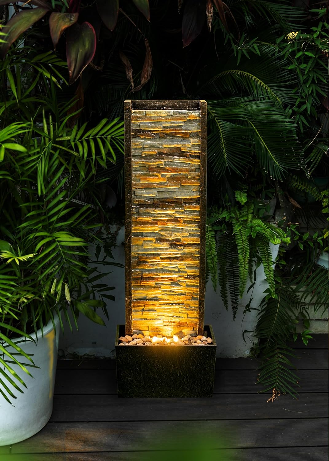Cheng Pin 38in Water Fountain Indoor Outdoor